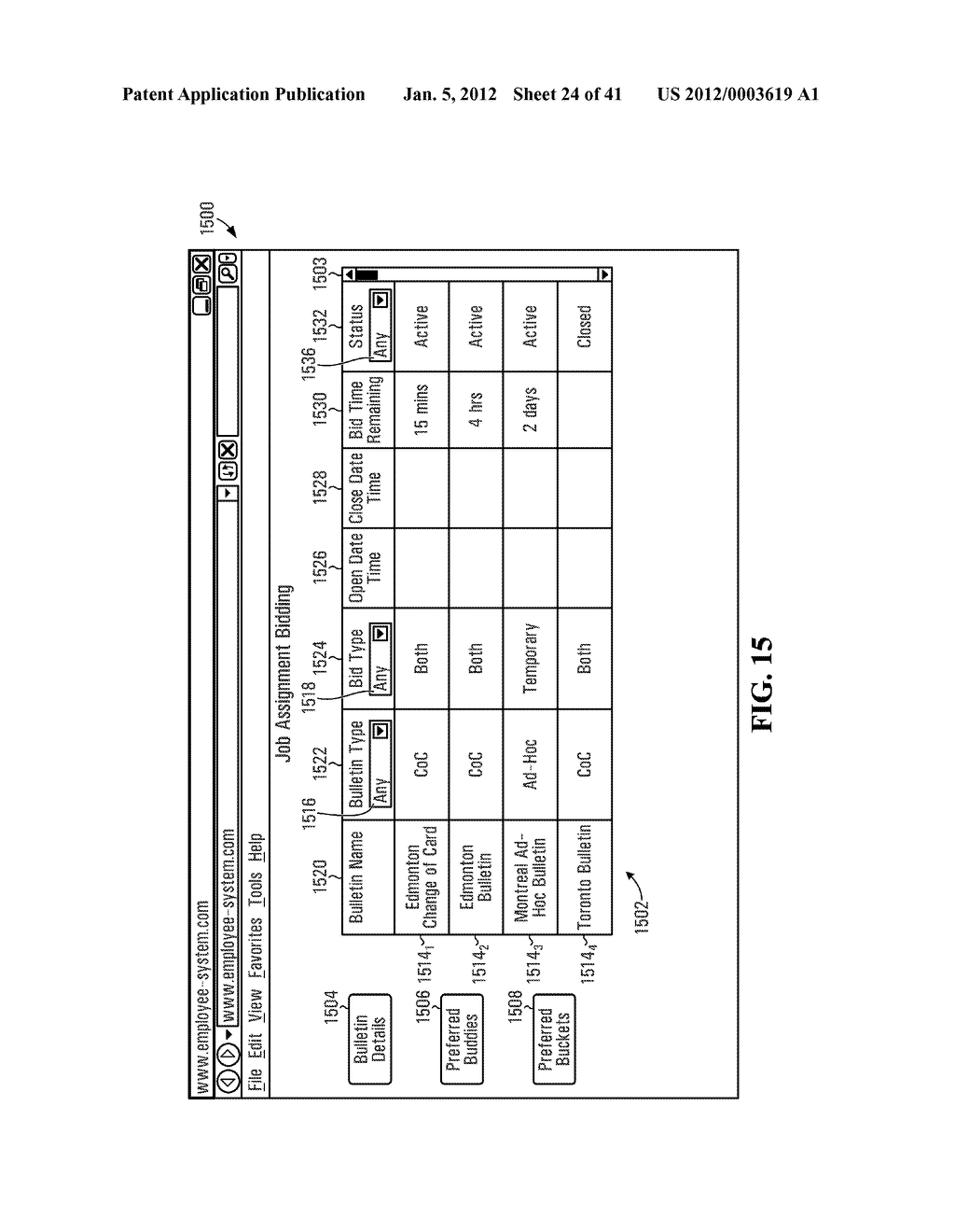 METHOD AND SYSTEM FOR ASSIGNING JOBS TO PREVENT EMPLOYEE QUALIFICATIONS     FROM LAPSING - diagram, schematic, and image 25