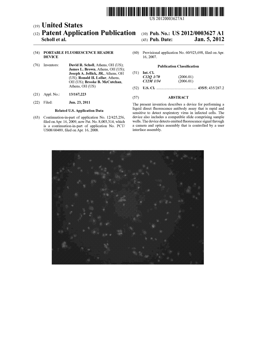 Portable Fluorescence Reader Device - diagram, schematic, and image 01