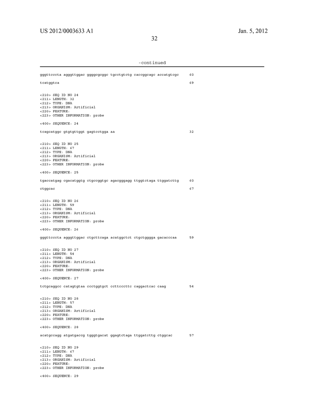 MEANS AND METHODS FOR INVESTIGATING NUCLEIC ACID SEQUENCES - diagram, schematic, and image 73