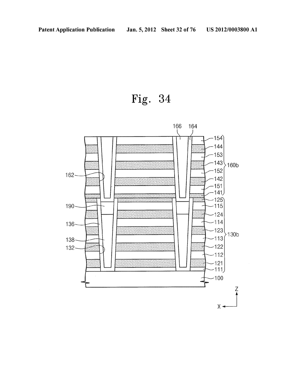 Methods of Forming Nonvolatile Memory Devices Having Vertically Integrated     Nonvolatile Memory Cell Sub-Strings Therein and Nonvolatile Memory     Devices Formed Thereby - diagram, schematic, and image 33