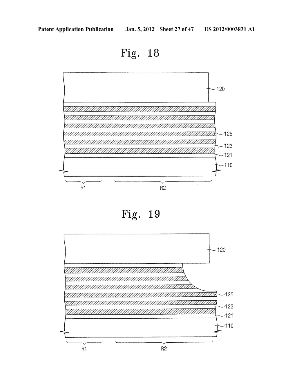 Methods of Forming Nonvolatile Memory Devices Using Nonselective and     Selective Etching Techniques to Define Vertically Stacked Word Lines - diagram, schematic, and image 28