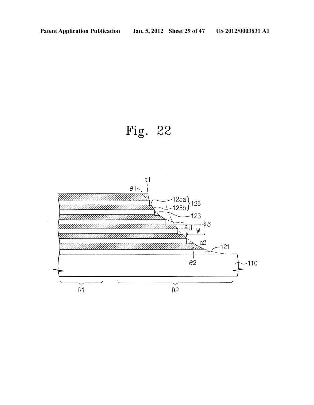 Methods of Forming Nonvolatile Memory Devices Using Nonselective and     Selective Etching Techniques to Define Vertically Stacked Word Lines - diagram, schematic, and image 30