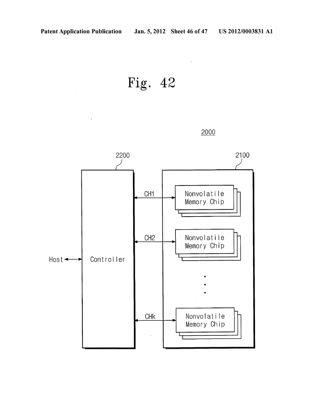 Methods of Forming Nonvolatile Memory Devices Using Nonselective and     Selective Etching Techniques to Define Vertically Stacked Word Lines - diagram, schematic, and image 47