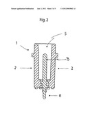 INTEGRATED ELECTRODE CONNECTOR AND IMPEDANCE INDICATOR diagram and image