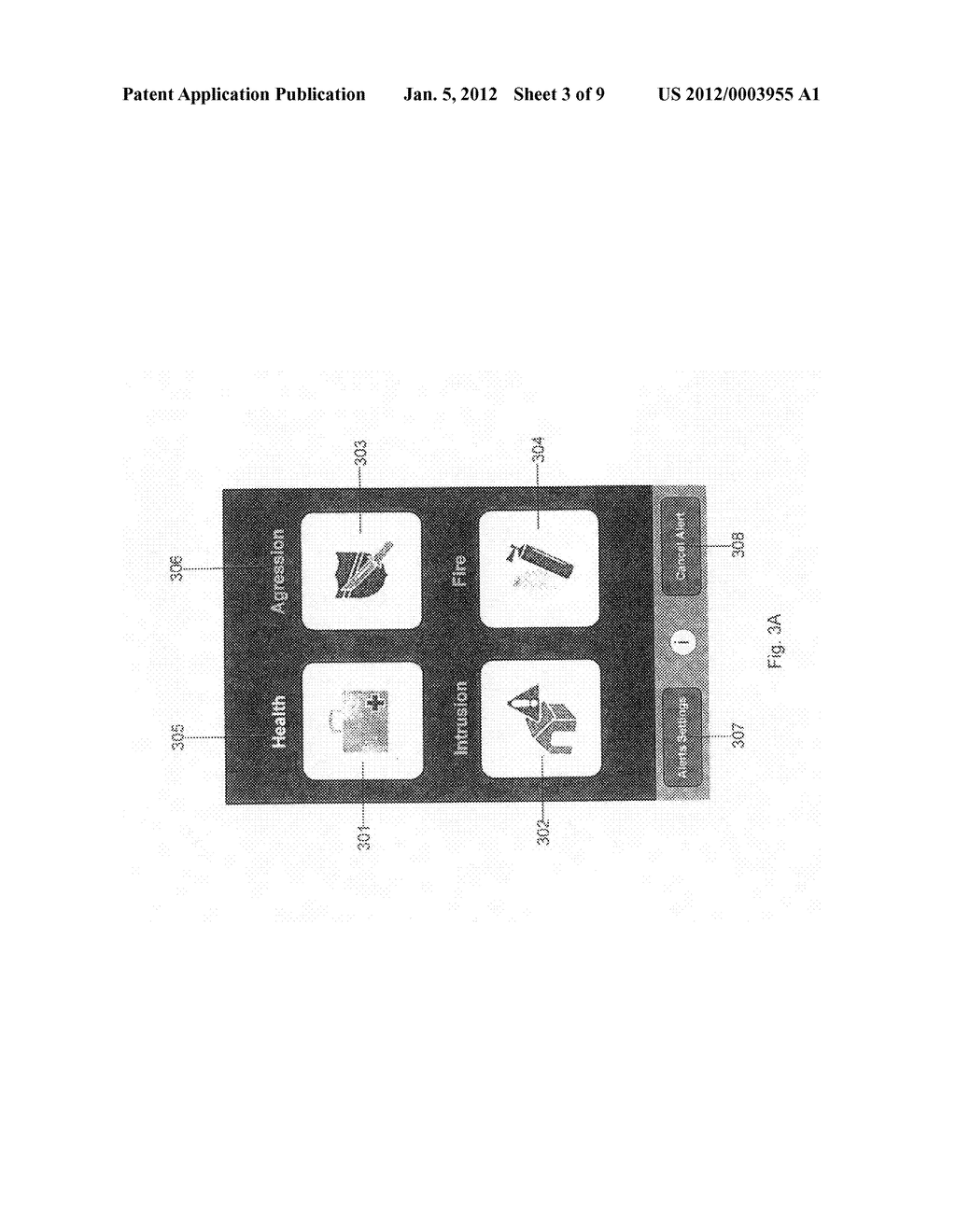 System and method for emergency notification from a mobile communication     device - diagram, schematic, and image 04