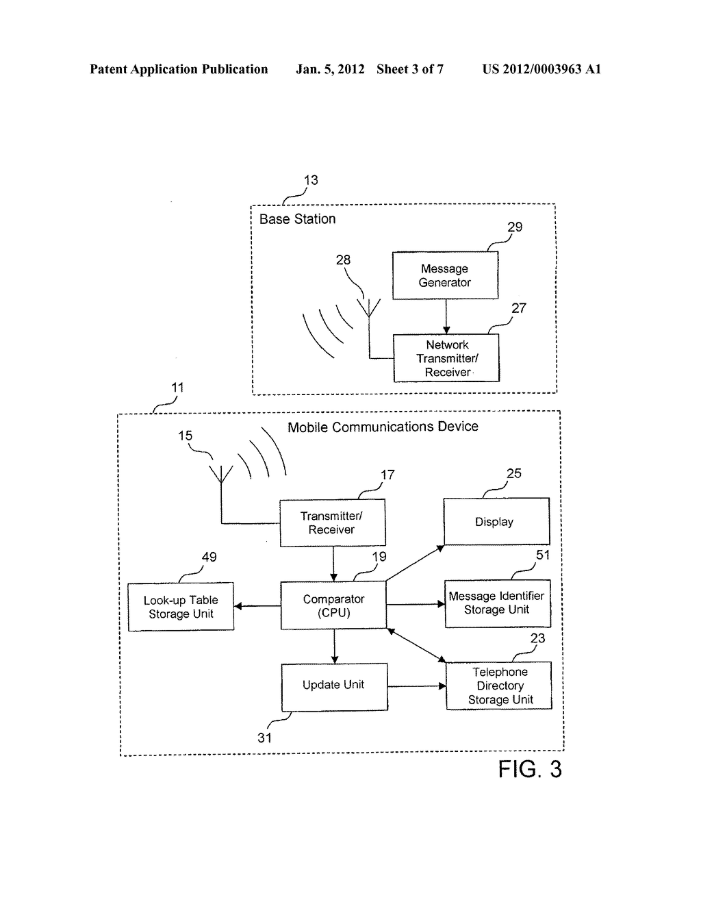 MOBILE COMMUNICATIONS DEVICE, AND METHOD OF UPDATING TELEPHONE DIRECTORY     OF MOBILE COMMUNICATIONS DEVICE - diagram, schematic, and image 04