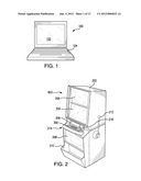 DEVICE AND METHOD FOR REPLICATING A USER INTERFACE AT A DISPLAY diagram and image