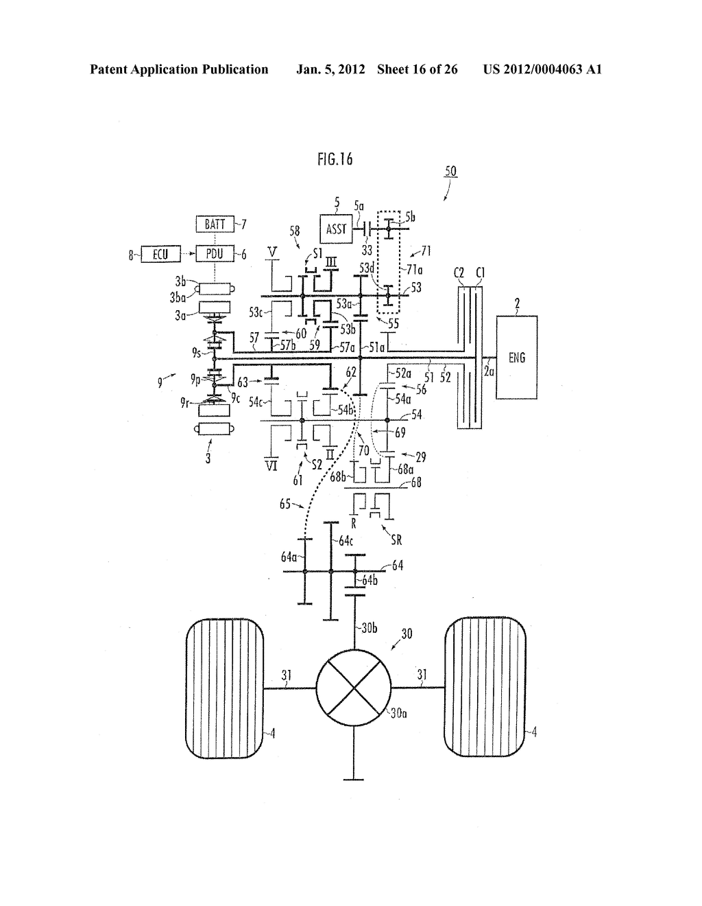 POWER TRANSMITTING DEVICE - diagram, schematic, and image 17