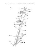 STILTS WITH NON-CIRCULAR SUPPORT POLE AND METHOD OF IMPROVING SAFETY diagram and image