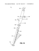 STILTS WITH NON-CIRCULAR SUPPORT POLE AND METHOD OF IMPROVING SAFETY diagram and image