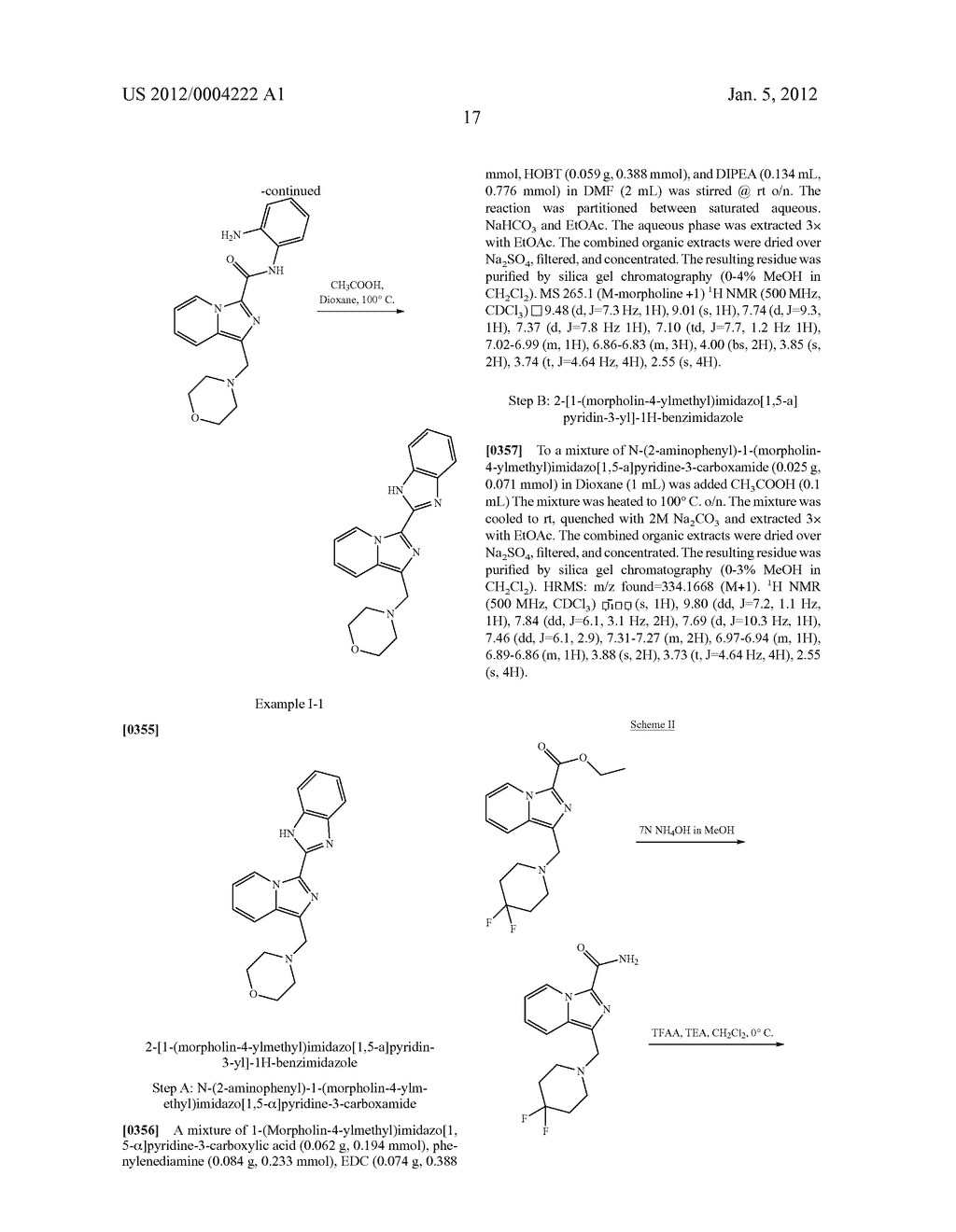 CB2 RECEPTOR LIGANDS FOR THE TREATMENT OF PAIN - diagram, schematic, and image 18