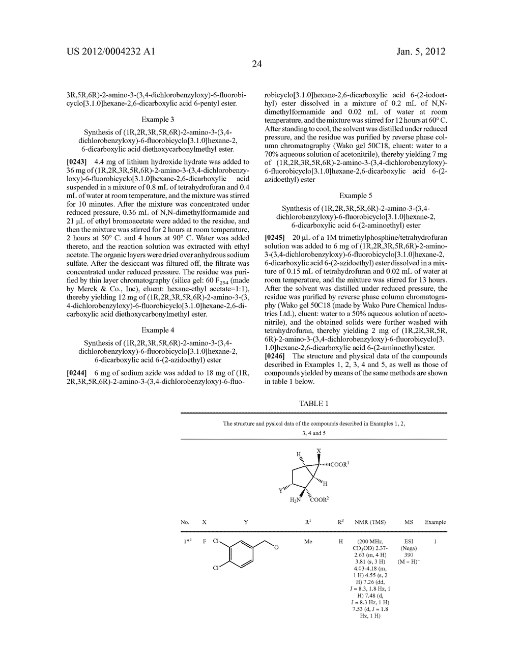 2-AMINO-BICYCLO(3.1.0) HEXANE-2, 6-DICARBOXYLIC ESTER DERIVATIVE - diagram, schematic, and image 25