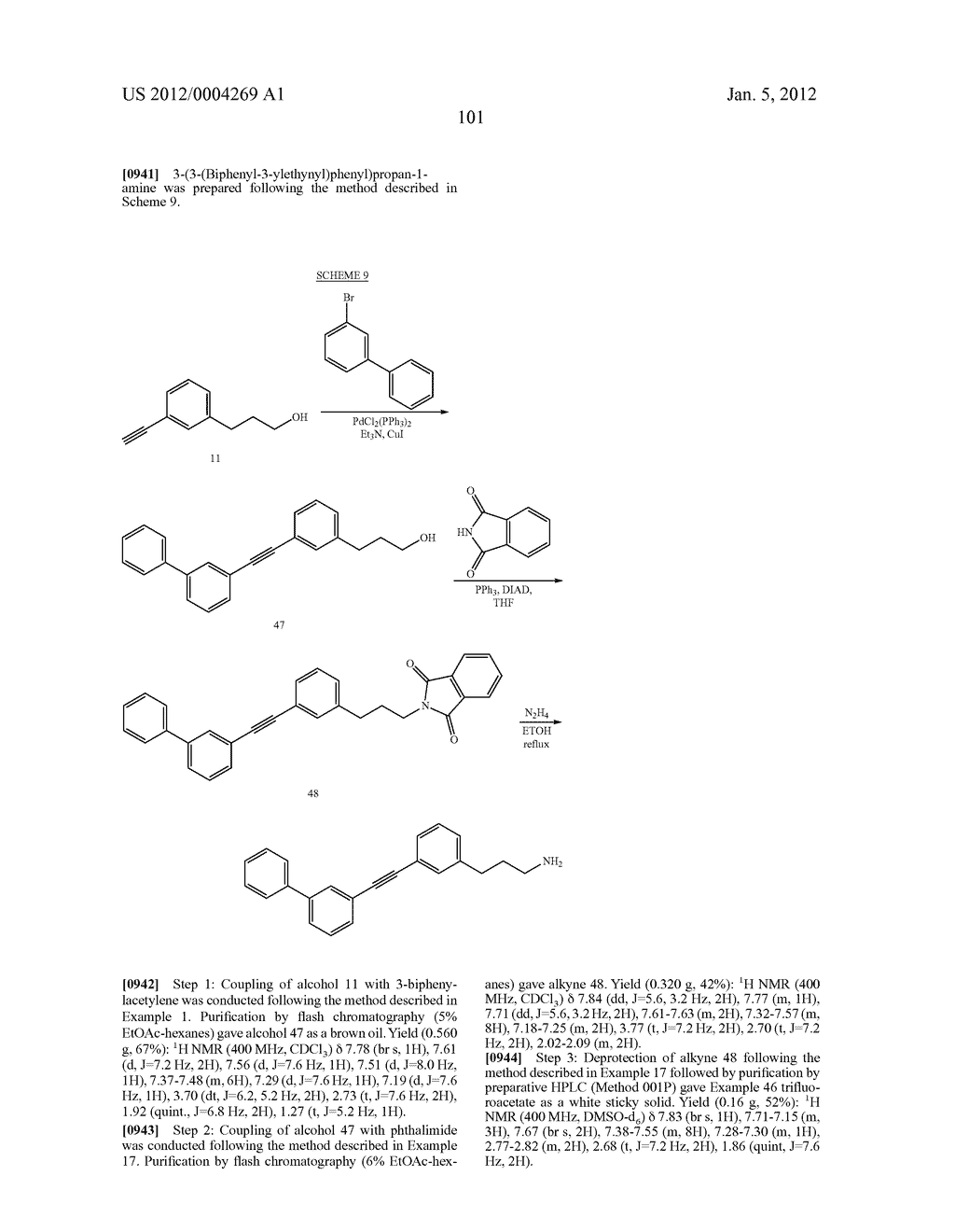 Alkynyl Phenyl Derivative Compounds for Treating Ophthalmic Diseases and     Disorders - diagram, schematic, and image 116