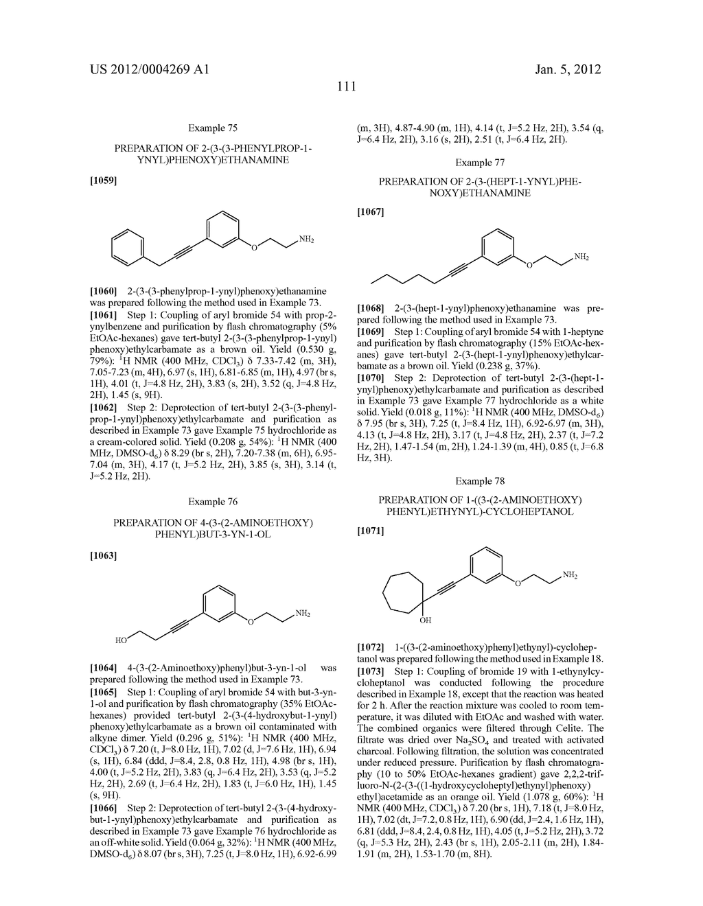 Alkynyl Phenyl Derivative Compounds for Treating Ophthalmic Diseases and     Disorders - diagram, schematic, and image 126