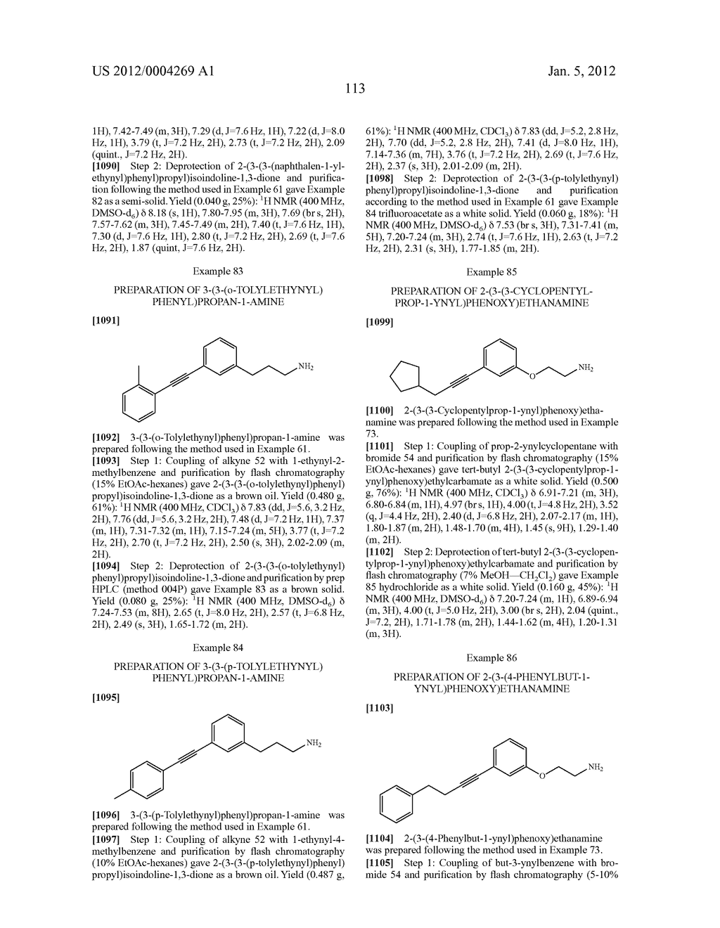 Alkynyl Phenyl Derivative Compounds for Treating Ophthalmic Diseases and     Disorders - diagram, schematic, and image 128