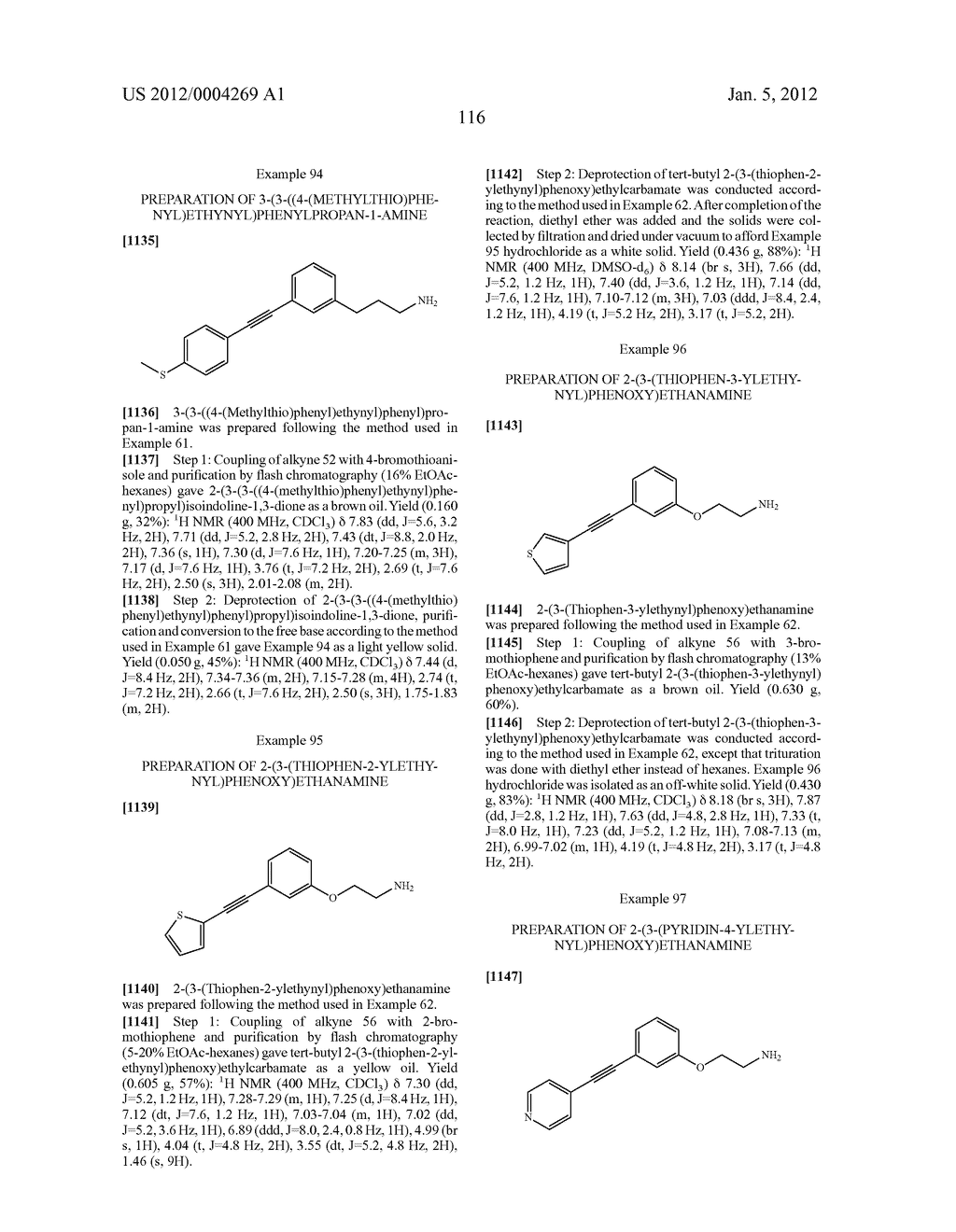 Alkynyl Phenyl Derivative Compounds for Treating Ophthalmic Diseases and     Disorders - diagram, schematic, and image 131