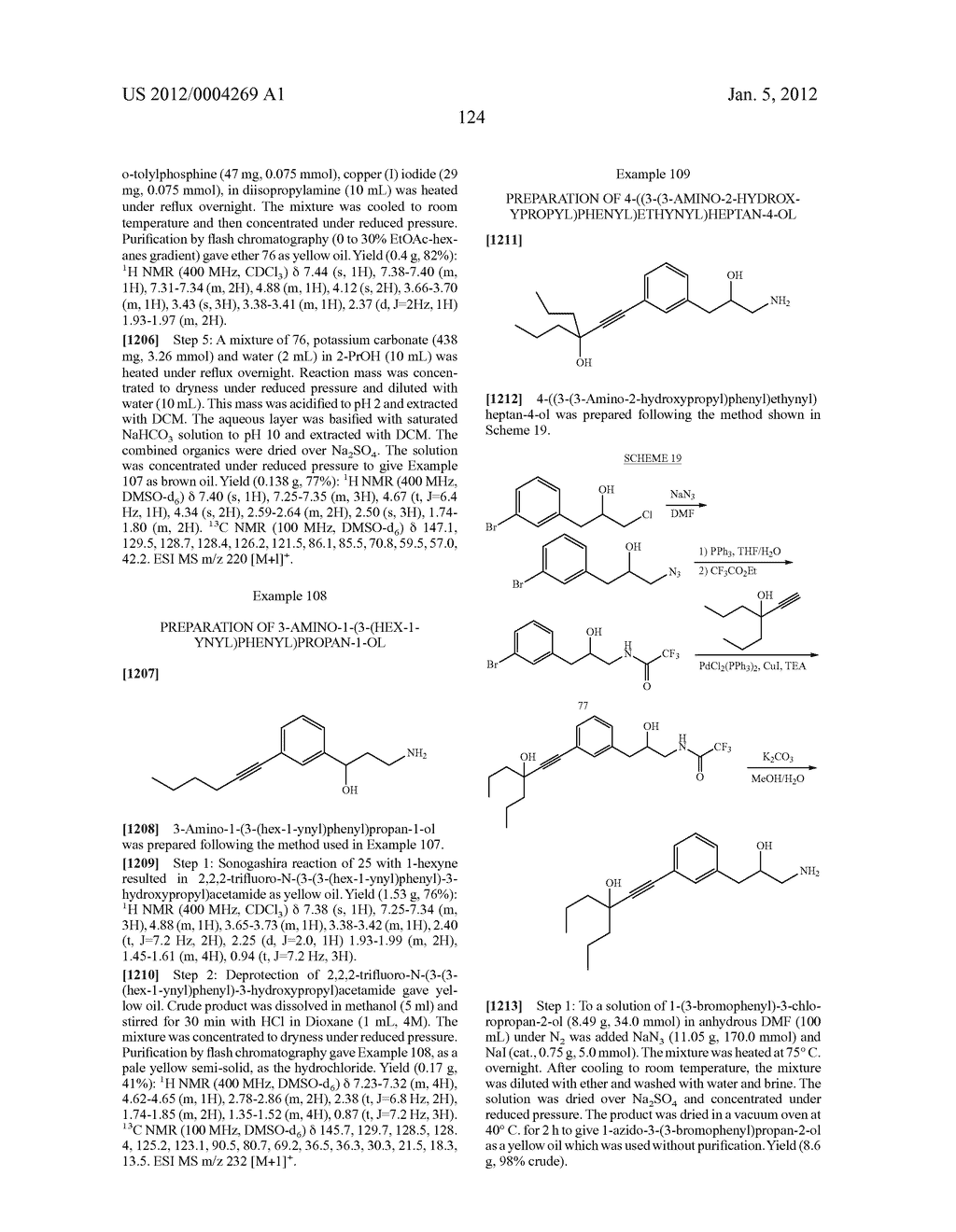Alkynyl Phenyl Derivative Compounds for Treating Ophthalmic Diseases and     Disorders - diagram, schematic, and image 139