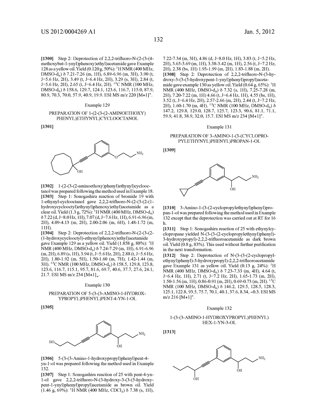 Alkynyl Phenyl Derivative Compounds for Treating Ophthalmic Diseases and     Disorders - diagram, schematic, and image 147