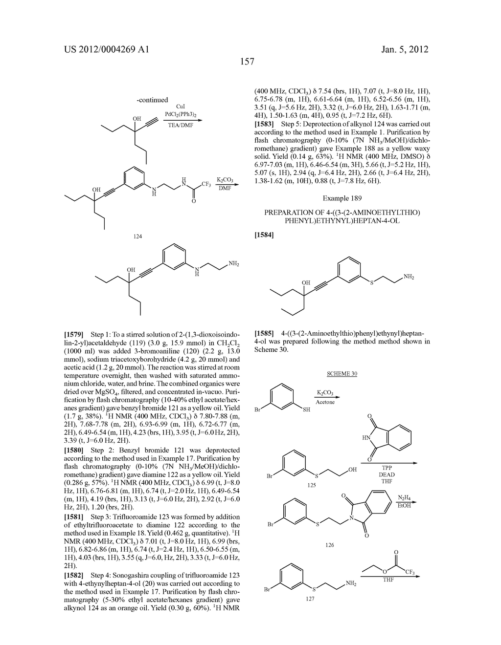 Alkynyl Phenyl Derivative Compounds for Treating Ophthalmic Diseases and     Disorders - diagram, schematic, and image 172