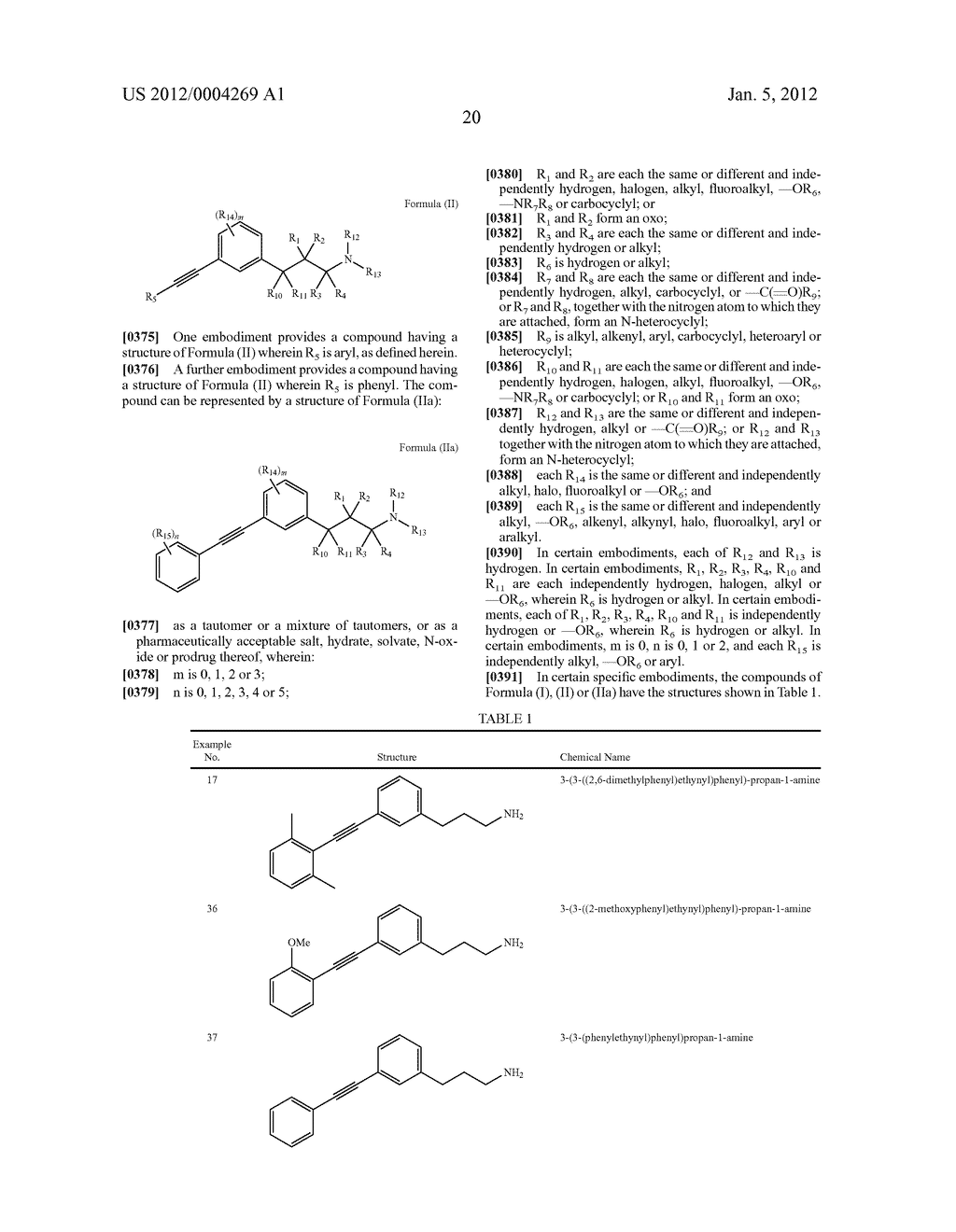 Alkynyl Phenyl Derivative Compounds for Treating Ophthalmic Diseases and     Disorders - diagram, schematic, and image 35