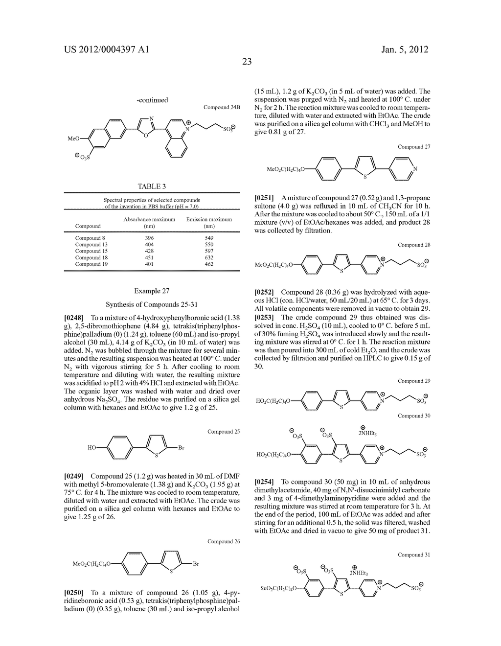 VIOLET LASER EXCITABLE DYES AND THEIR METHOD OF USE - diagram, schematic, and image 35