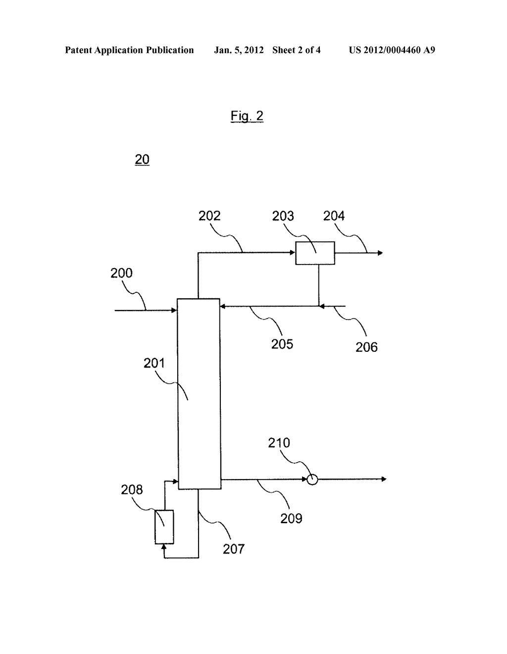 METHOD FOR PRODUCING METHACRYLIC ACID - diagram, schematic, and image 03