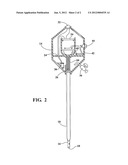 VERESS NEEDLE WITH ILLUMINATED TIP AND CAVITY PENETRATION INDICATOR diagram and image