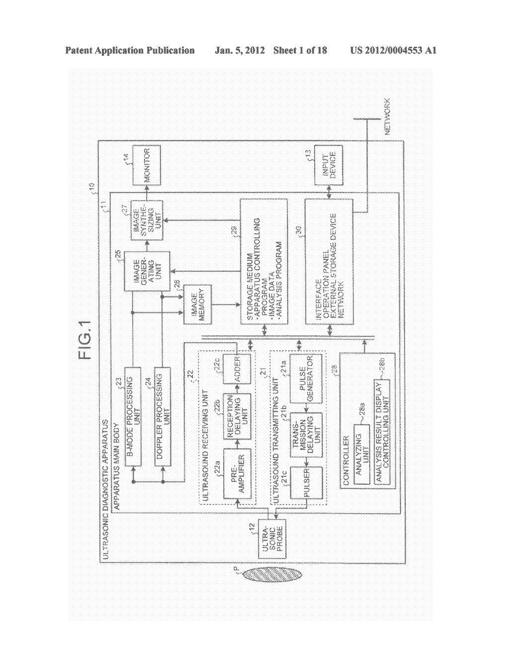 ULTRASONIC DIAGNOSTIC APPARATUS AND STORAGE MEDIUM - diagram, schematic, and image 02