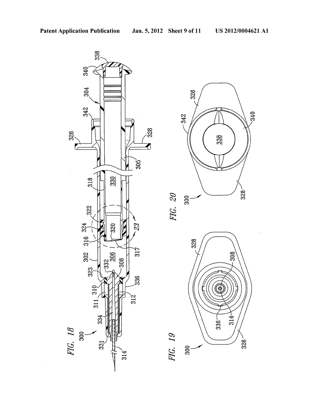 Medical Device with Retractable Needle and Moveable Plunger Seal - diagram, schematic, and image 10