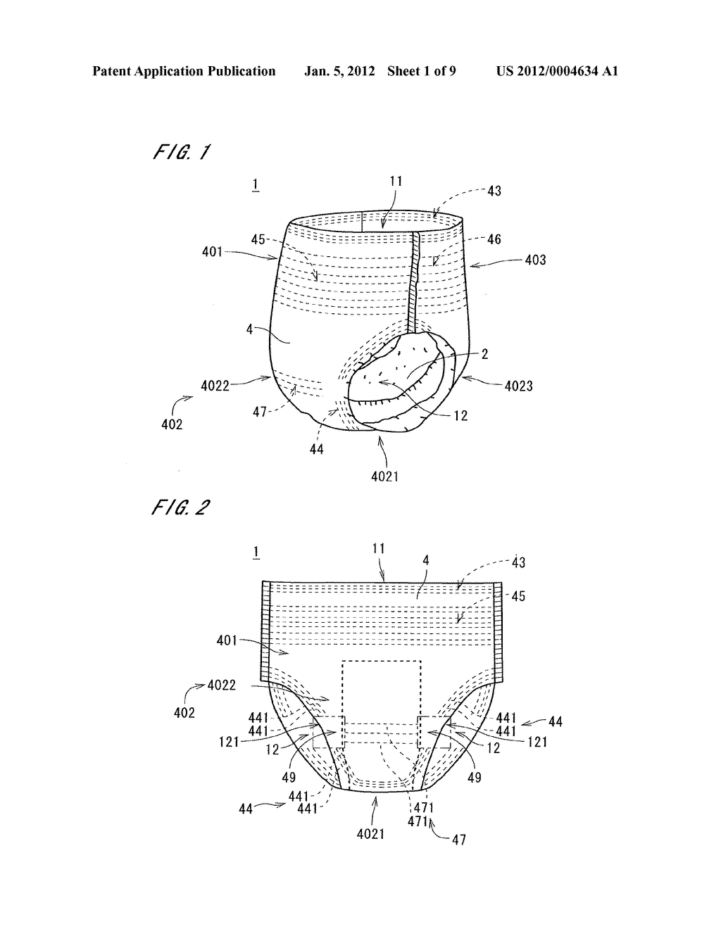 ABSORBENT PRODUCT - diagram, schematic, and image 02