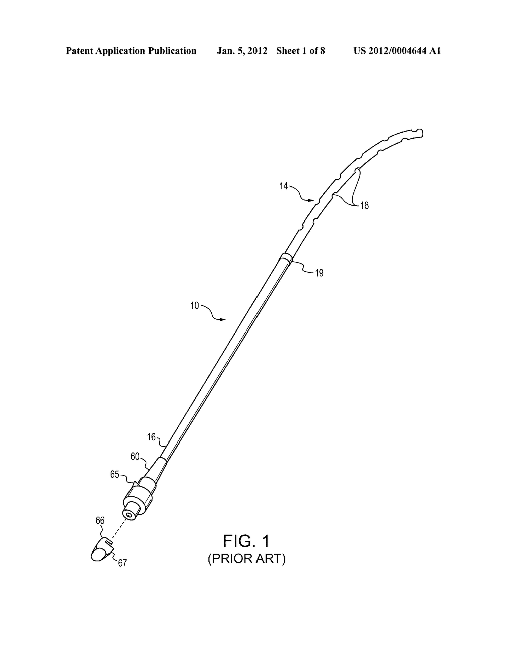 PLEURAL DRAINAGE SYSTEM LOCKING DILATOR - diagram, schematic, and image 02