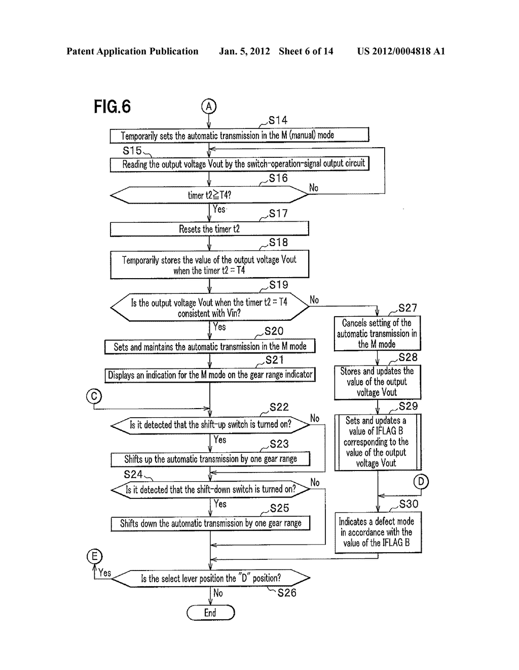 CONTROL DEVICE FOR AUTOMATIC TRANSMISSION - diagram, schematic, and image 07