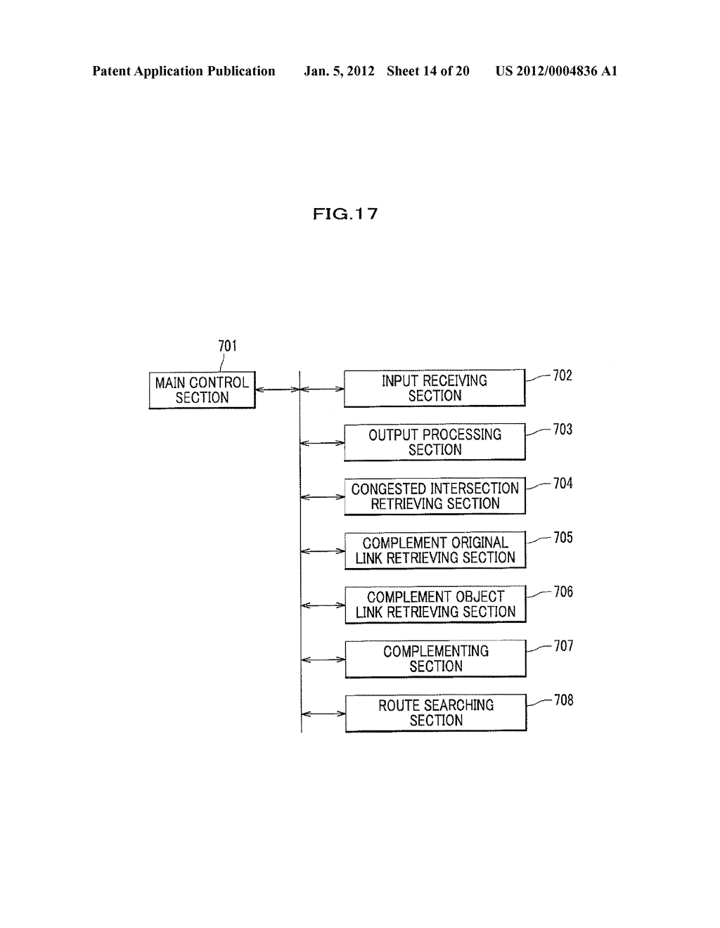 Method of Estimation of Traffic Information, Device of Estimation of     Traffic Information and Car Navigation Device - diagram, schematic, and image 15