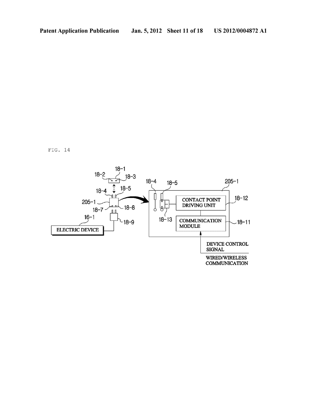 APPARATUS AND METHOD FOR ENERGY MANAGEMENT OF ELECTRIC DEVICES - diagram, schematic, and image 12