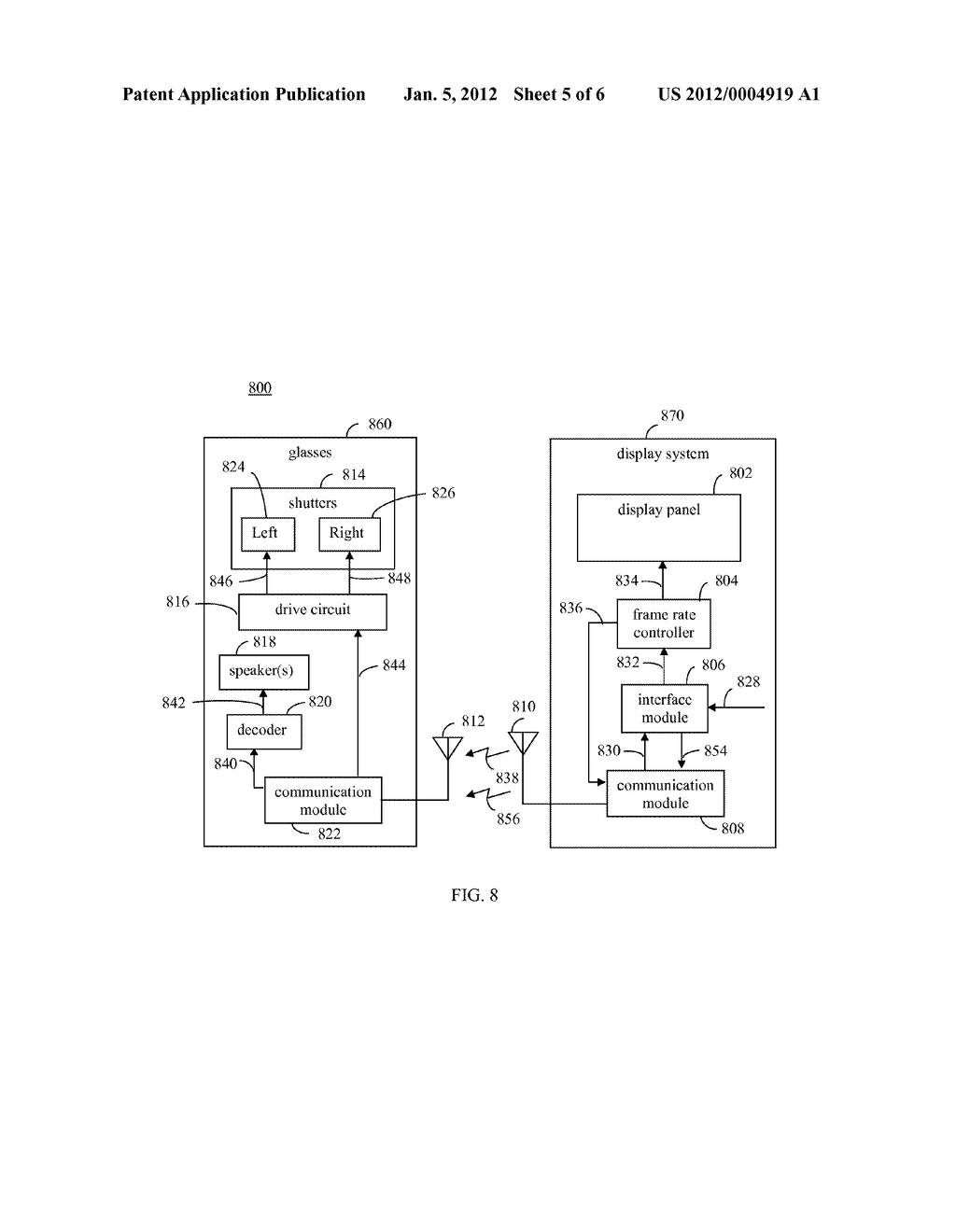 THREE-DIMENSIONAL GLASSES WITH BLUETOOTH AUDIO DECODE - diagram, schematic, and image 06