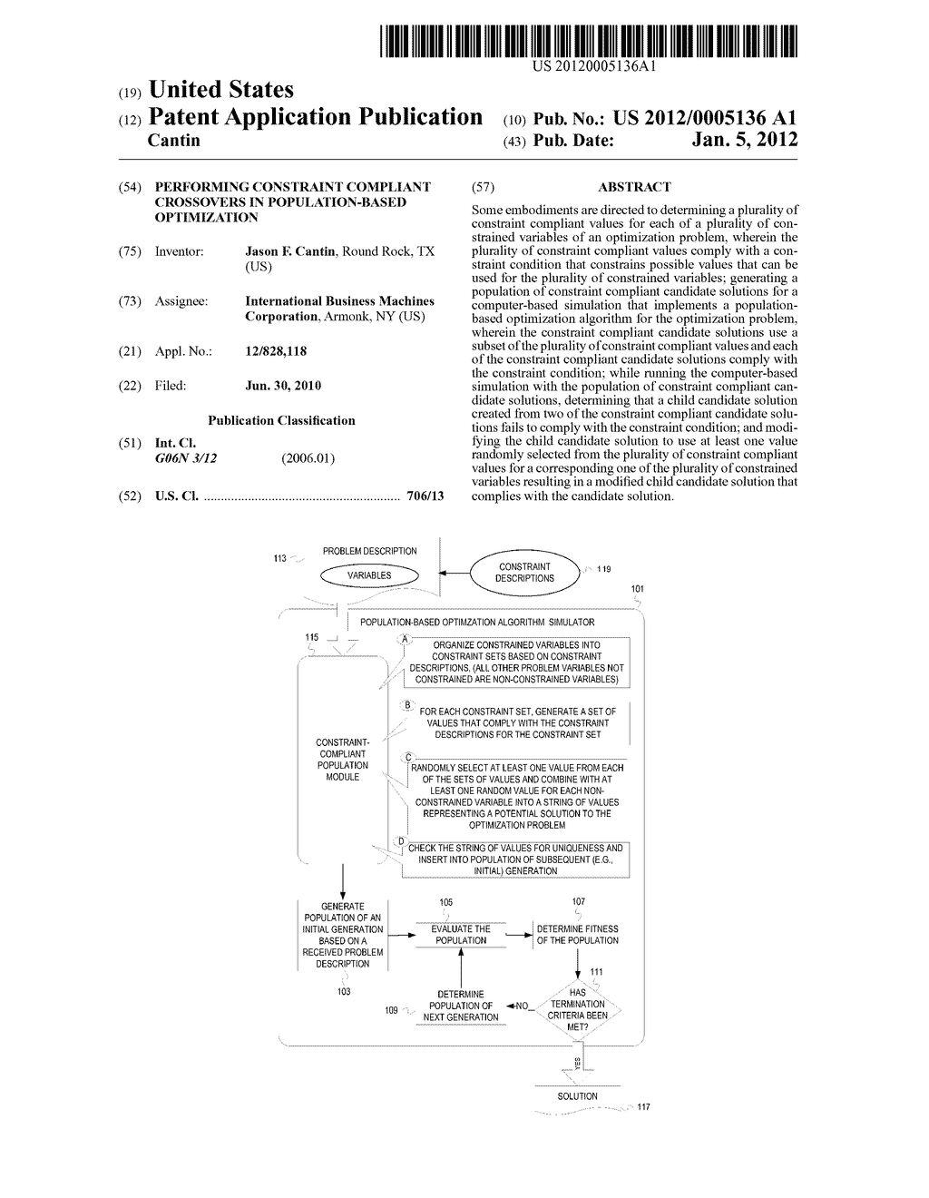 PERFORMING CONSTRAINT COMPLIANT CROSSOVERS IN POPULATION-BASED     OPTIMIZATION - diagram, schematic, and image 01