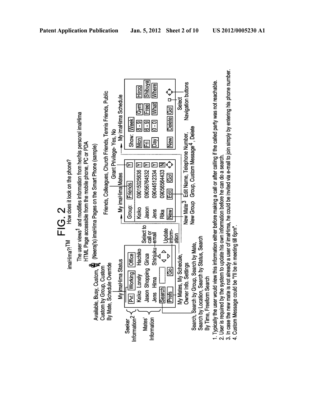 Systems and methods for automatically locating web-based social network     members - diagram, schematic, and image 03