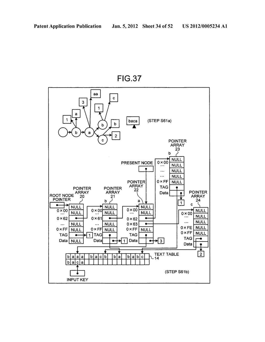 Storage medium, trie tree generation method, and trie tree generation     device - diagram, schematic, and image 35