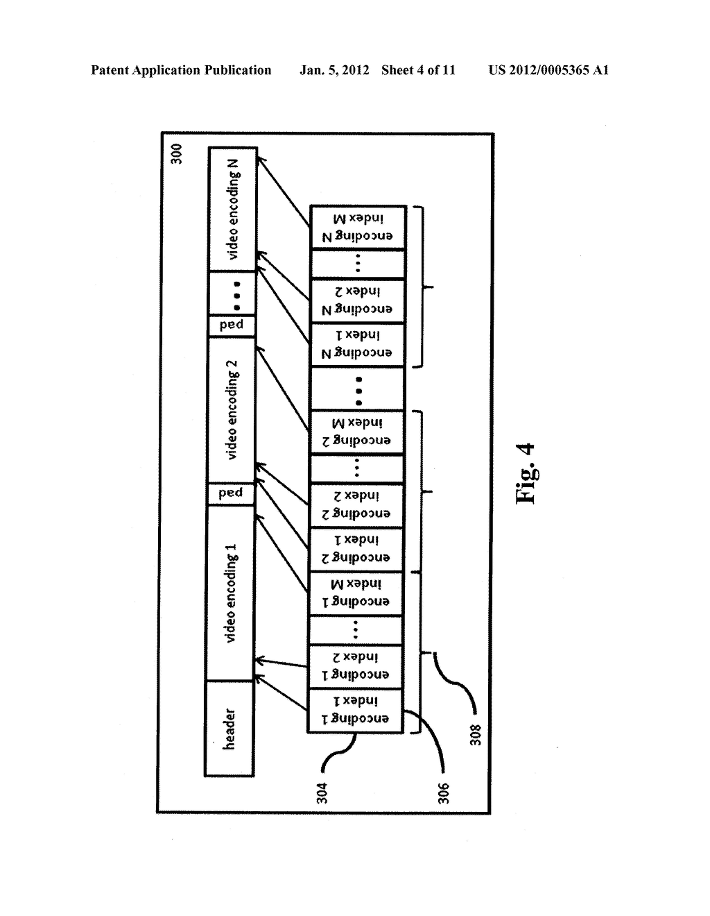 METHOD AND SYSTEM FOR EFFICIENT STREAMING VIDEO DYNAMIC RATE ADAPTATION - diagram, schematic, and image 05