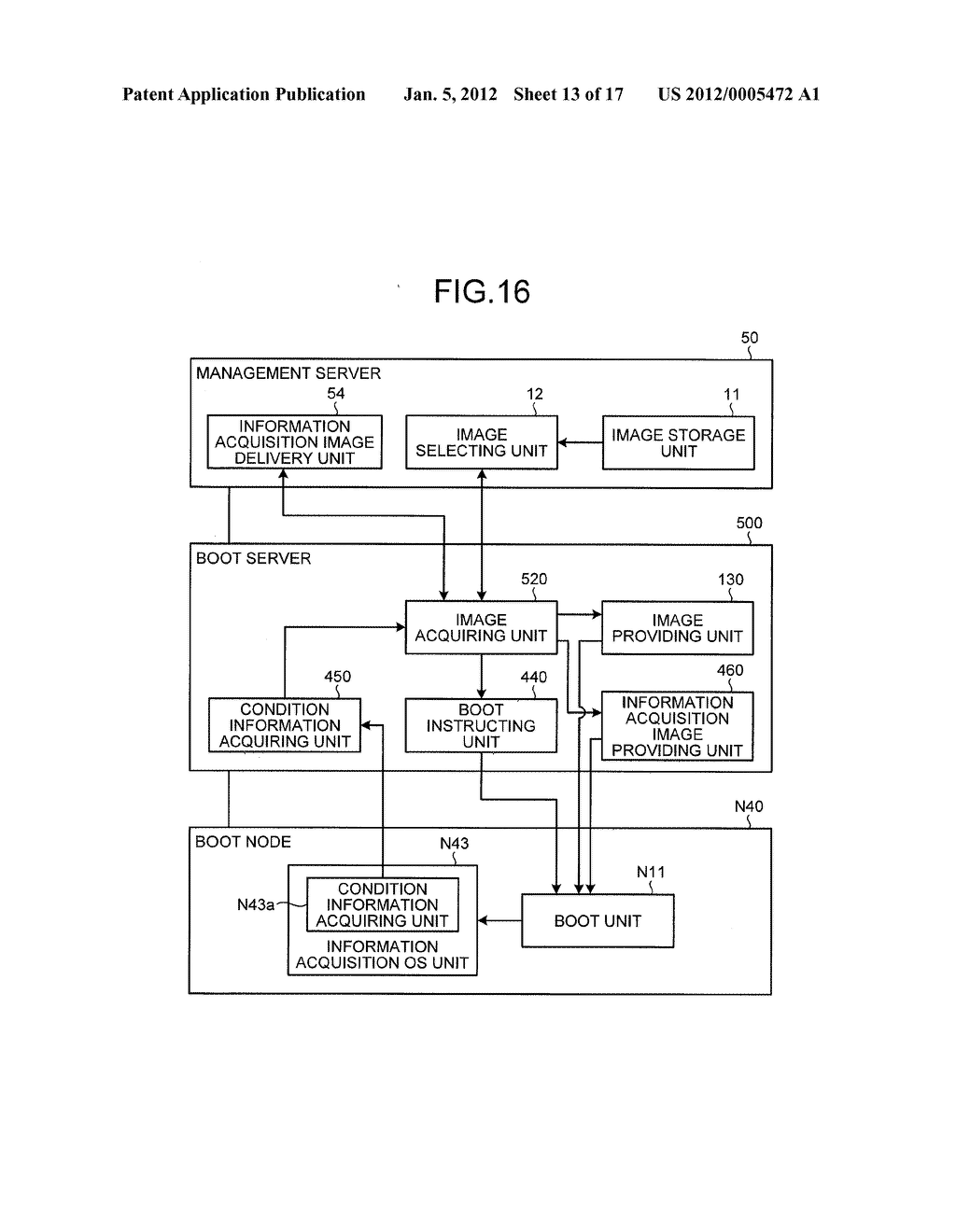 MANAGEMENT SERVER, BOOT SERVER, NETWORK BOOT SYSTEM, AND NETWORK BOOT     METHOD - diagram, schematic, and image 14