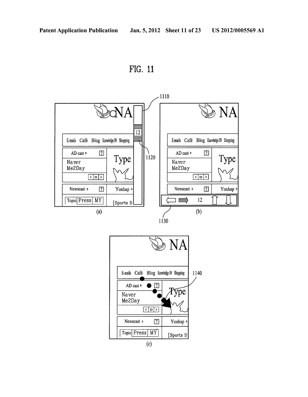 MOBILE TERMINAL AND METHOD FOR CONTROLLING THE SAME - diagram, schematic, and image 12