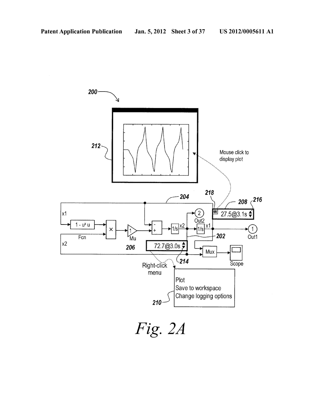 GRAPHICAL USER INTERFACE FOR VIEWING OR EDITING AN EXECUTABLE BLOCK     DIAGRAM MODEL - diagram, schematic, and image 04