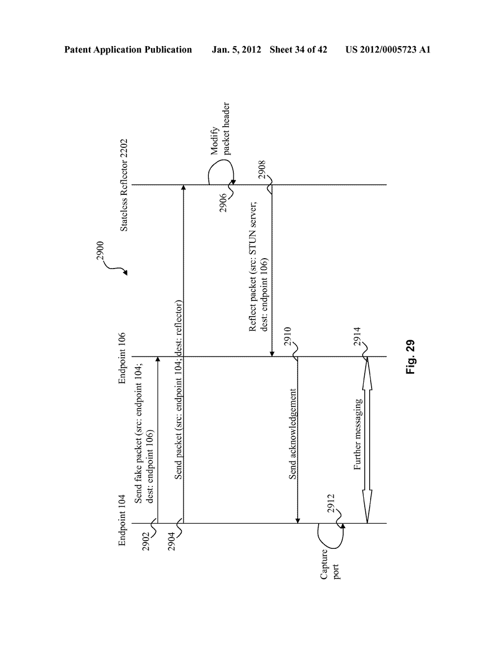 SYSTEM AND METHOD FOR CONCURRENT SESSIONS IN A PEER-TO-PEER HYBRID     COMMUNICATIONS NETWORK - diagram, schematic, and image 35