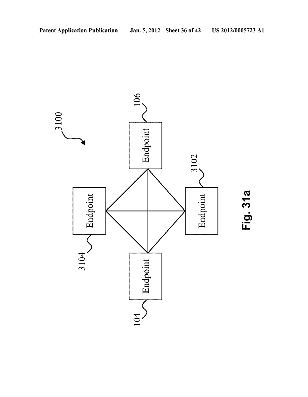 SYSTEM AND METHOD FOR CONCURRENT SESSIONS IN A PEER-TO-PEER HYBRID     COMMUNICATIONS NETWORK - diagram, schematic, and image 37