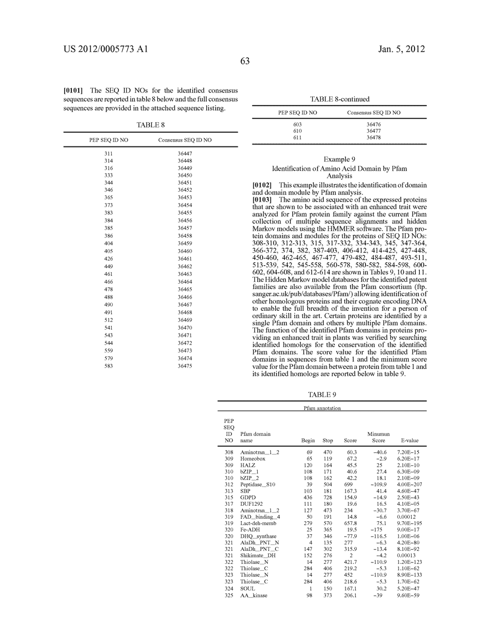 TRANSGENIC PLANTS WITH ENHANCED AGRONOMIC TRAITS - diagram, schematic, and image 64