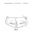 Hand guard with rigid inserts diagram and image