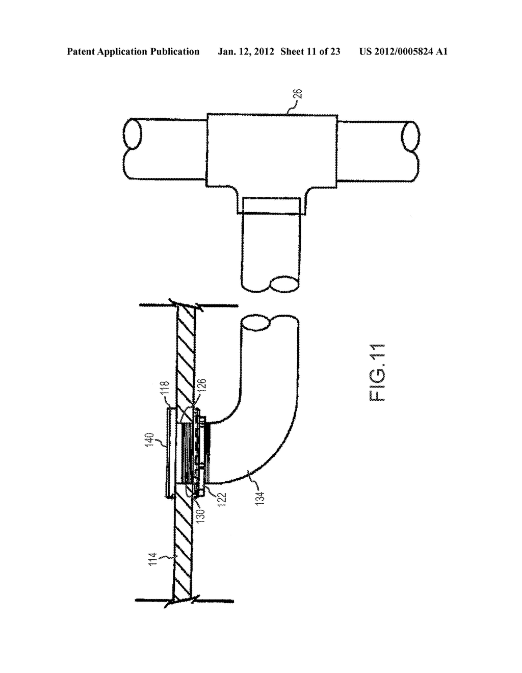 Method and Associated Apparatus for Assembling and Testing a Plumbing     System - diagram, schematic, and image 12