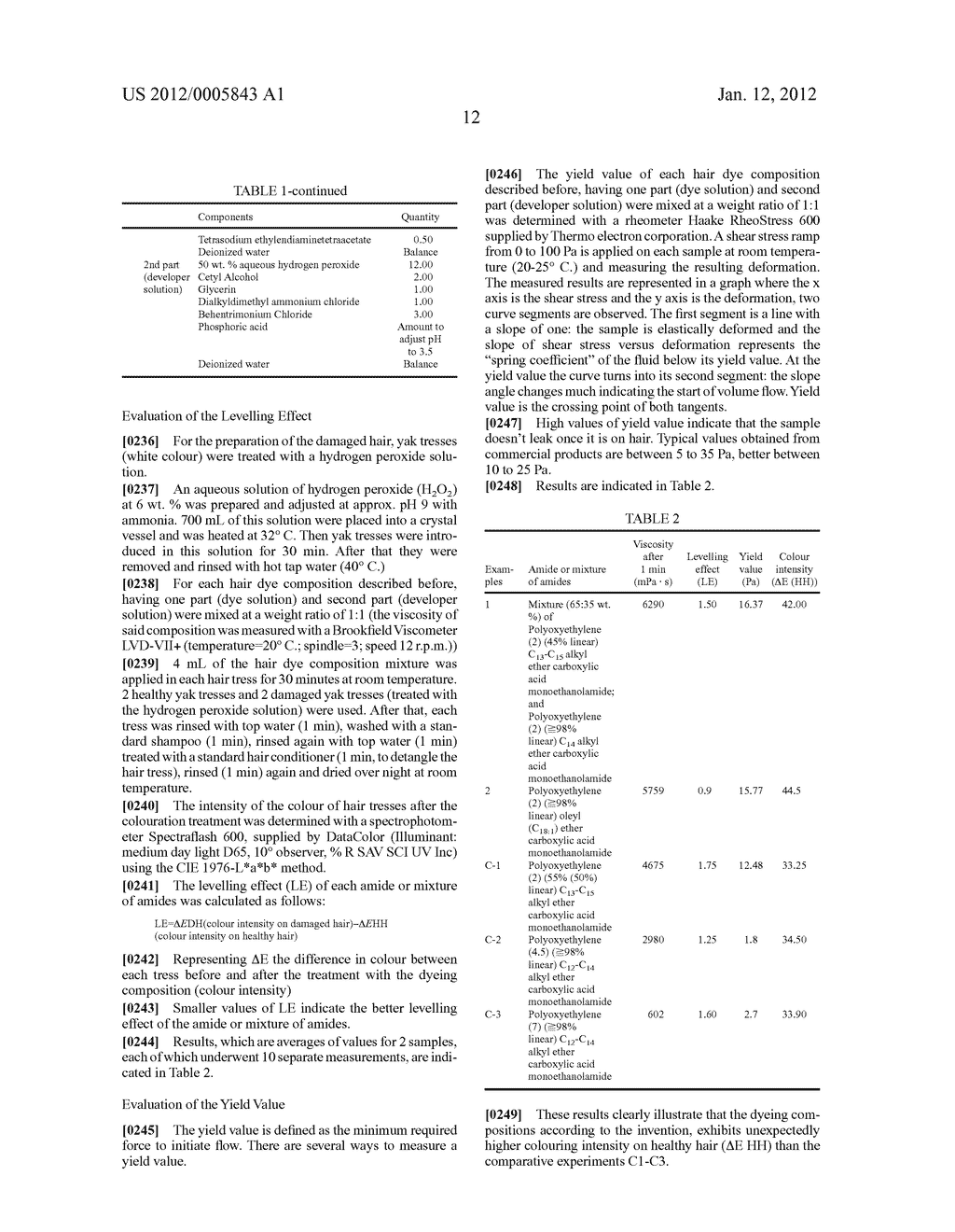 MIXTURE OF AMIDES AND COSMETIC COMPOSITIONS COMPRISING SAID MIXTURE - diagram, schematic, and image 13