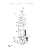 VACUUM CLEANER WITH MODULAR CLUTCH ASSEMBLY diagram and image