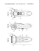 RECIPROCATING ELECTRIC SHAVER diagram and image